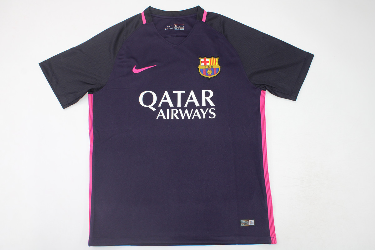 AAA Quality Barcelona 16/17 Away Dark Purple Soccer Jersey